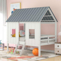 Harper Orchard Midwest Twin Canopy Loft Bed by Harper Orchard