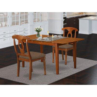 Alcott Hill Katie Butterfly Leaf Rubber Solid Wood Dining Set