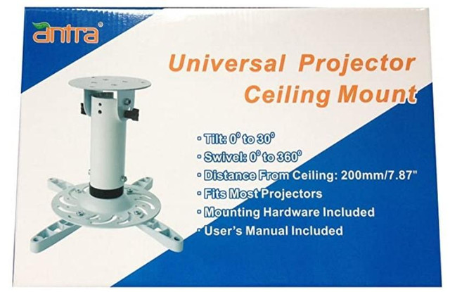 Antra PSM-01S Universal Projector Ceiling Mount With Tilting and 360 Full Rotating in General Electronics - Image 3