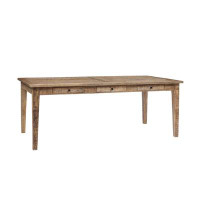 Gracie Oaks Swiercz Solid Wood Dining Table D6643DT, Brown