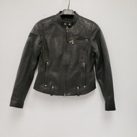 (33256-1) Harley Davidson Leather Jacket - Size XS