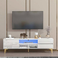 Mercer41 TV stand,TV Cabinet,entertainment centre,TV console,media console,with LED remote control lights