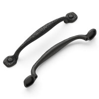 Hickory Hardware Refined Rustic 8" Center To Center Appliance Pull Oversized Bar/Handle Pull Multipack