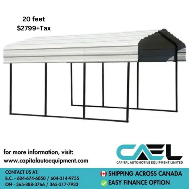 Wholesale Deal Alert! Secure Yours Now: Brand New Certified Steel Carport Car Shelter Building – Shipping Available! in Other - Image 2