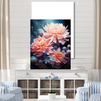 Winston Porter Giant Plumose Anemone  - Floral Canvas Wall Art