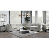 Home by Sean & Catherine Lowe 5 - Piece Luxe 136 inch Upholstered Sectional