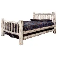 Millwood Pines Antigo Solid Wood Low Profile Standard Bed