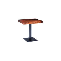 Phillips Collection Café Dining Table, Metal Leg