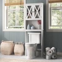 Sand & Stable™ Owen 23.62" W x 68.11" H x 8.071" D Over-the-Toilet Storage