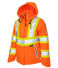 Womens Winter Hi-Viz Waterproof Insulated Jacket CLEAR OUT PRICING!
