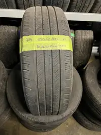 235 65 17 2 Michelin Primacy Used A/S Tires With 75% Tread Left