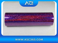 19.29inch Width PET Laser Heat Transfer Vinyl Purple CDH-04 1Yard-002604