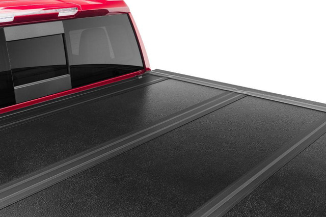 R-SERIES Hard Trifold Tonneau Cover | RAM F150 F250 Silverado Sierra Tundra Tacoma Nissan Frontier Ford Ranger Maverick in Other Parts & Accessories