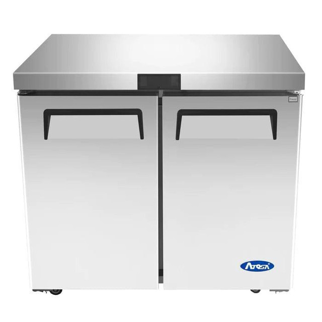 Atosa Double Door 48 Undercounter Freezer Work Table in Other Business & Industrial
