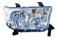 Head Lamp Passenger Side Toyota Tundra 2009-2013 With Level Adjuster Capa , To2503194C