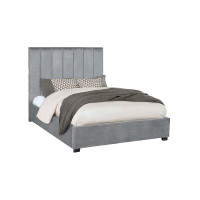 CDecor Home Furnishings Quinlan King Upholstered Low Profile Standard Bed