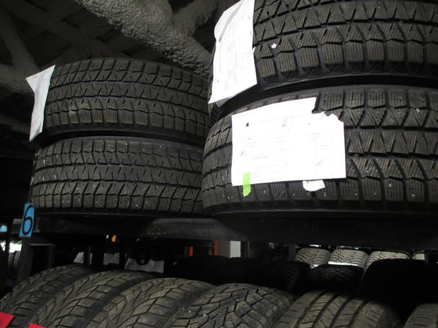 J6  Pneus dhiver Bridgestone p215/50r18  $375.00 in Tires & Rims in Drummondville