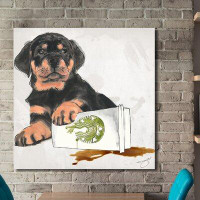Picture Perfect International Oops by Jodi - Graphic Art Print on Canvas