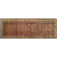 Isabelline Cadience One-of-a-Kind 3'6" X 10'9" 2022 Runner Wool Area Rug