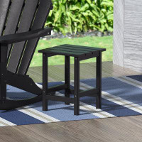 Beachcrest Home Shavon All weather Adirondack Outdoor HDPE Side Table