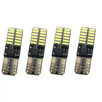 CAR LED A02-T10-24SMD bulbs (PACK OF 10) 7 Colors available