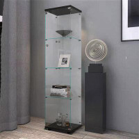 Ebern Designs Langen Curio Cabinet