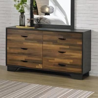 Loon Peak Mansford 6 - Drawer Dresser, Accent Cabinet, Entryway Cabinet, Console Cabinet