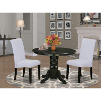 Charlton Home Parenteau 2 - Person Solid Wood Dining Set