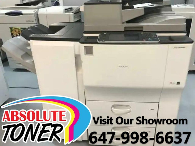 Only 39k Pages Printed Ricoh MP 6002 Black and White Laser High-End FAST Printer Copier Scanner Copy Machine Photocopier in Other Business & Industrial in Ontario - Image 3