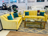 Yellow Sofa and Loveseat on Discount! More Colors Available!