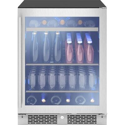 Zephyr Presrv 24" 112 Cans (12 oz.) Convertible ADA Beverage Refrigerator with Wine Storage in Refrigerators