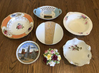 ONLINE AUCTION: China Plate and Bowls