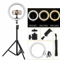 NEW PORTABLE LED RING 82 IN SELFIE CAMERA LIGHTING CL19