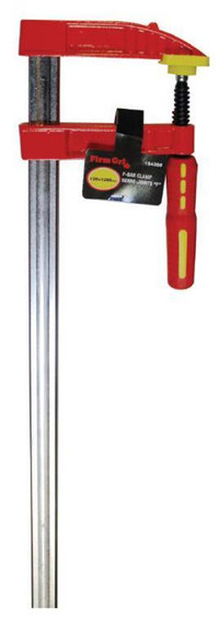 Holds an inconceivably tight grip! Tooltech Firm-Grip F-Bar Clamp 4x47 Inches