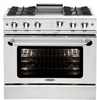 Capital MCOR364GN 36 Inch Gas Range Reg Price: $11,819.00 Clearance Sale Price: $8,299.00 Limited Stock While qtys last.