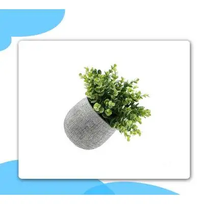 Primrue Artificial Plants Eucalyptus Environmentally Conscious Partly Recycled Plastic Fake Plants Topiary Shrubs Faux P