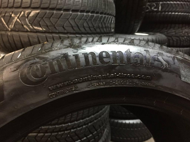 19 in TESLA OEM STAGGERED SET OF 4 USED ALL SEASON TIRES 255/45R19 285/40R19 CONTINENTAL PROCONTACT RX T1 NOM TREAD 85% in Tires & Rims in Ontario - Image 2
