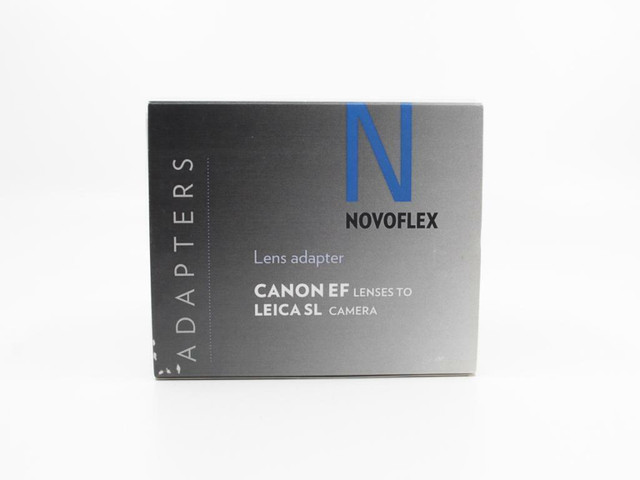 Novoflex Lens Adapter Canon EF lenses to Leica SL Cameras with box       (ID-97(CA))    BJ PHOTO in Cameras & Camcorders - Image 2
