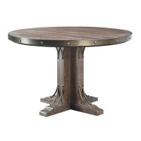 Rosalind Wheeler Elio 54.5" Pedestal Dining Table