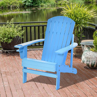 Adirondack Chair 28.5" x 38.2" x 36.6" Blue