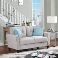 All-in furniture 57.5'''' Flared Arm Sofa