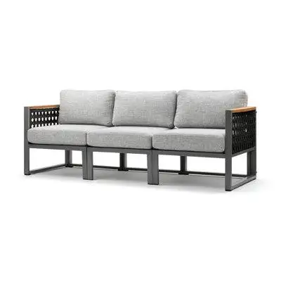 Gracie Oaks Frediano 85.4" Upholstered Sofa
