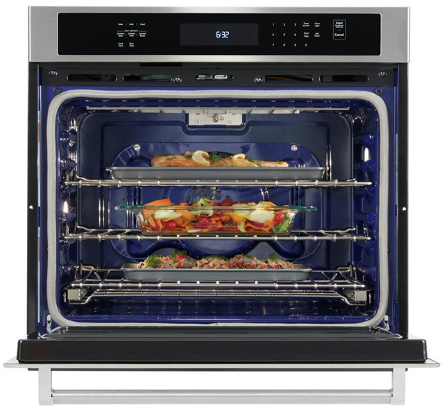 Kitchenaid KOSE500ESS 30 Single Wall Oven With Even Heat &amp; Convection Stainless Steel Color in Stoves, Ovens & Ranges in Mississauga / Peel Region - Image 3