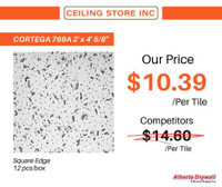 Cortega 769A Ceiling Tile Savings!