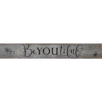 Made in Canada - Winston Porter 'Be You Tiful' Textual Art on Wood