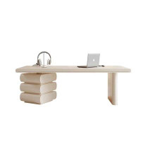 Recon Furniture 78.74"  White Manufactured Wood desks