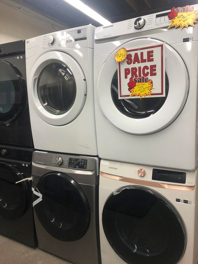 MASSIVE SALES EVENT !!!! 40% OFF ALL NEW ELECTRIC DRYERS!!! -  ONE YEAR WARRANTY - 16665 111 AVE in Washers & Dryers in Edmonton Area - Image 3
