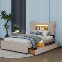 Latitude Run® Elderfield Upholstered Platform Bed