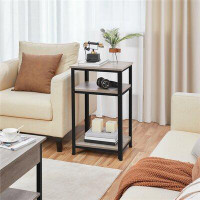 17 Stories End Table with Storage