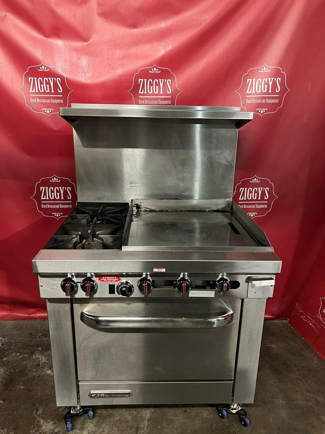 36” flat top griddle and 2 burner stove range for only $2795 ! Can ship in Industrial Kitchen Supplies - Image 3